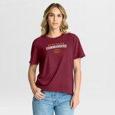 Washington Commanders Women's Fade Legacy T-Shirt Burgundy - Fanatics