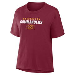 Washington Commanders Women's Fade Legacy T-Shirt Burgundy - Fanatics