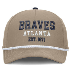 Atlanta Braves Nike Father's Day Rope Rise Adjustable Hat Lifestyle