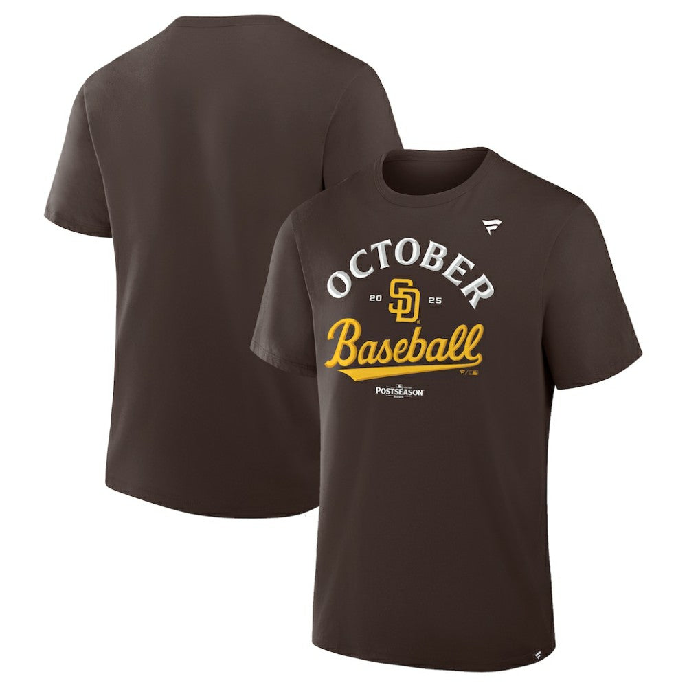 San Diego Padres Fanatics 2025 MLB Postseason Locker Room T-Shirt Near Me