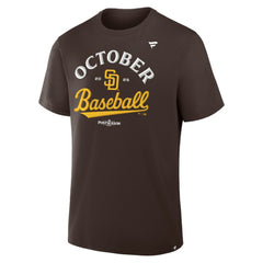 San Diego Padres Fanatics 2025 MLB Postseason Locker Room T-Shirt Near Me