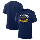 Milwaukee Brewers 2025 MLB Postseason Locker Room T-Shirt for sale