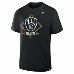 Milwaukee Brewers Fanatics 2025 National League Division Series Champions Locker Room T-Shirt for sale
