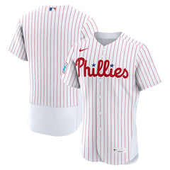 Philadelphia Phillies Nike Home Sponsor Patch Authentic Jersey for sale