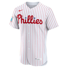 Philadelphia Phillies Nike Home Sponsor Patch Authentic Jersey for sale
