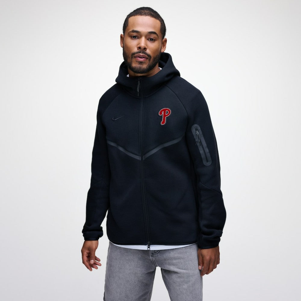 Philadelphia Phillies Nike Tech Fleece Raglan Full-Zip Windrunner Hoodie discount