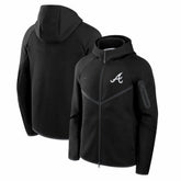 Atlanta Braves Nike Tech Fleece Raglan Full-Zip Windrunner Hoodie Sale