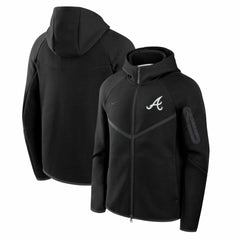 Atlanta Braves Nike Tech Fleece Raglan Full-Zip Windrunner Hoodie Sale