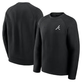 Atlanta Braves Nike Tech Fleece Raglan Sweatshirt Lifestyle