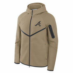 Atlanta Braves Nike Tech Fleece Raglan Full-Zip Windrunner Hoodie Online