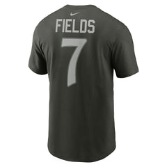 Justin Fields New York Jets 2025 Rivalries Collection Player Name & Number T-Shirt Gotham Green - Nike