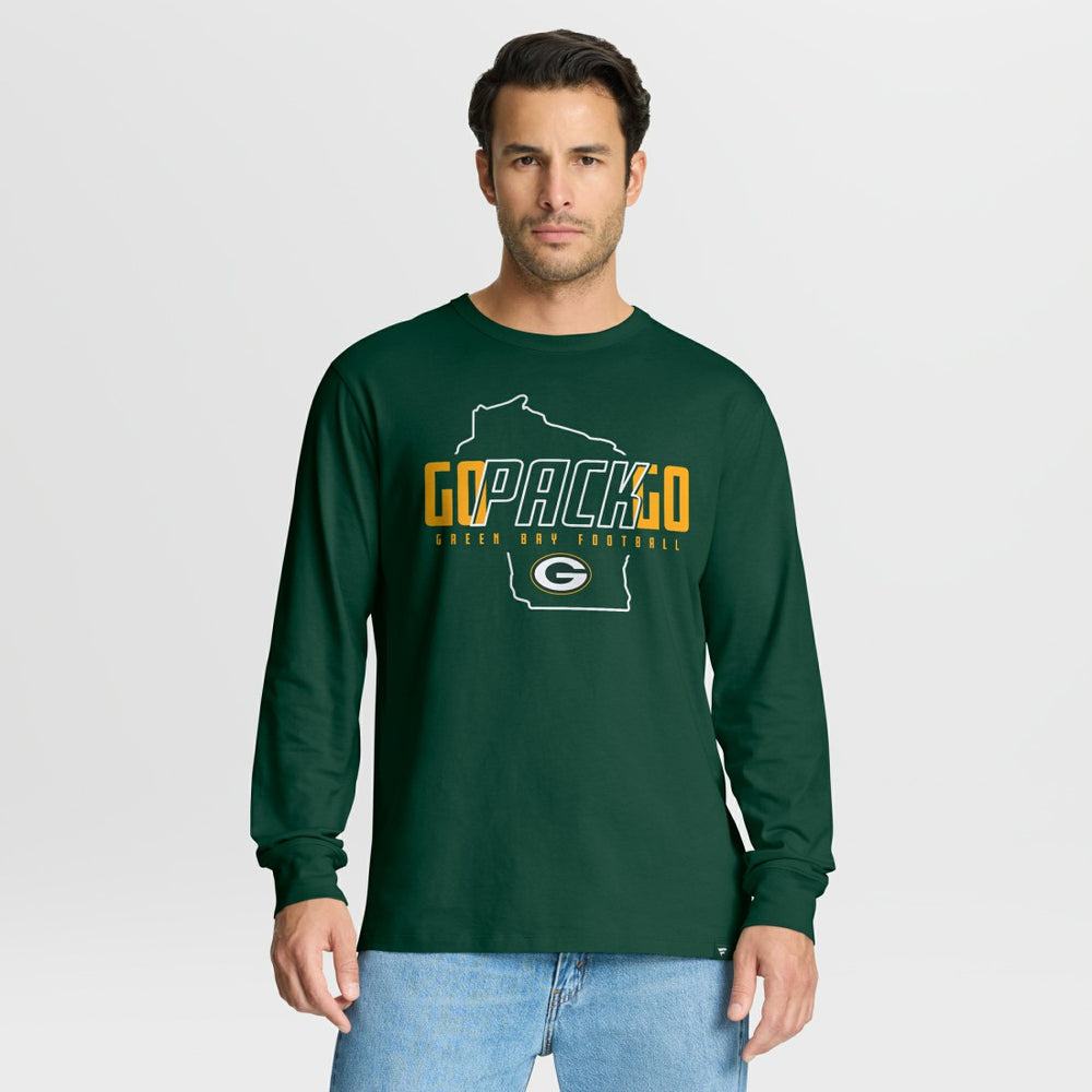 Green Bay Packers Homeward Bound Long Sleeve T-Shirt Green - Fanatics