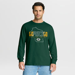 Green Bay Packers Homeward Bound Long Sleeve T-Shirt Green - Fanatics