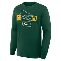 Green Bay Packers Homeward Bound Long Sleeve T-Shirt Green - Fanatics