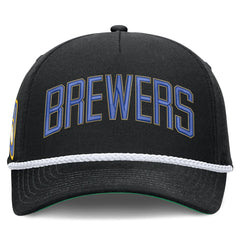 Milwaukee Brewers Nike Cooperstown Collection Rise Adjustable Hat Lifestyle