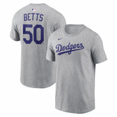 Mookie Betts Los Angeles Dodgers Nike Name & Number T-Shirt Lifestyle
