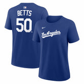 Mookie Betts Los Angeles Dodgers Nike Women's Alternate Name & Number T-Shirt discount