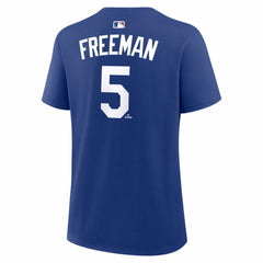 Freddie Freeman Los Angeles Dodgers Nike Women's Alternate Name & Number T-Shirt for sale