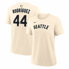 Julio Rodriguez Seattle Mariners Nike Women's Name & Number T-Shirt Near Me