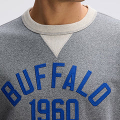 Buffalo Bills IconicFleece Pocket Sweatshirt Athletic Heather Gray - Fanatics