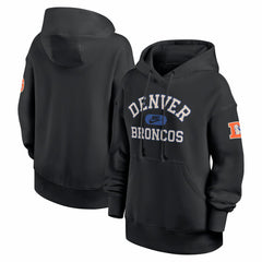 Denver Broncos Women's Oversized Legacy Phoenix Hoodie Black - Nike