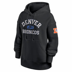 Denver Broncos Women's Oversized Legacy Phoenix Hoodie Black - Nike
