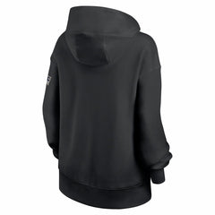 New England Patriots Women's Oversized Legacy Phoenix Hoodie Black - Nike