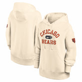 Chicago Bears Women's Oversized Legacy Phoenix Hoodie Natural - Nike