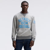 Detroit Lions IconicFleece Pocket Sweatshirt Heather Gray - Fanatics