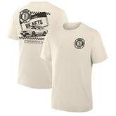 Fanatics - Brooklyn Nets Team Culture T-Shirt - Cream