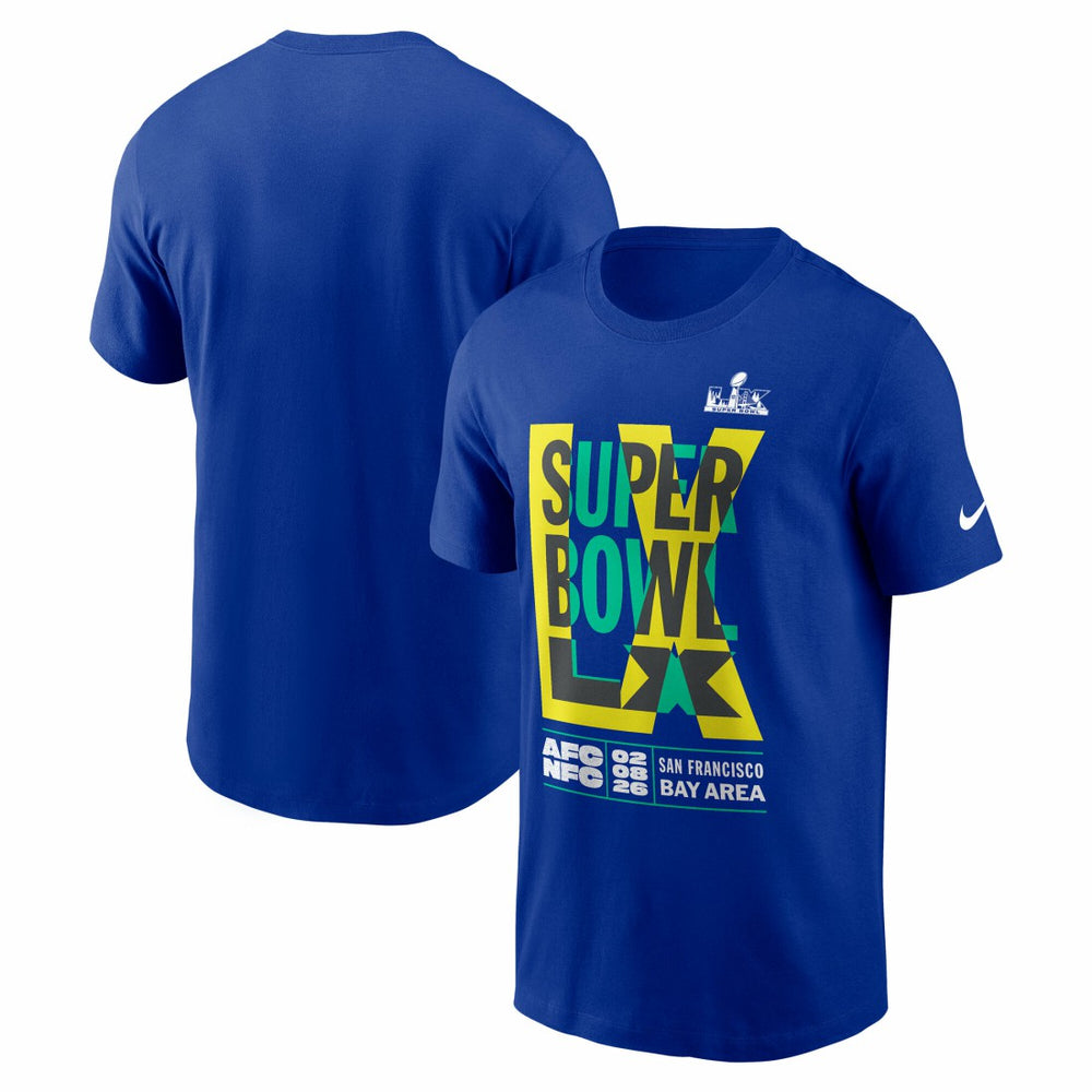 Super Bowl LX Essential T-Shirt Royal - Nike