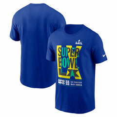 Super Bowl LX Essential T-Shirt Royal - Nike