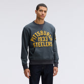 Pittsburgh Steelers IconicFleece Pocket Sweatshirt Charcoal - Fanatics