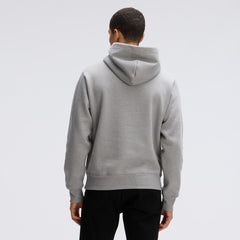Las Vegas Raiders IconicFleece Flocked Hoodie Heather Gray - Fanatics