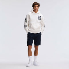 Dallas Cowboys IconicFleece Letterman Hoodie Oatmeal - Fanatics