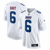 Jaxson Dart New York Giants Fashion Game Jersey Tundra White - Nike