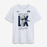 Seattle Seahawks Super Bowl LX Champions Lombardi Trophy T-Shirt White - Nike