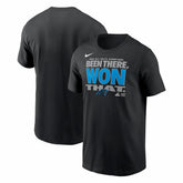 Carolina Panthers 2025 NFC South Division Champions Locker Room Trophy Collection T-Shirt Black - Nike