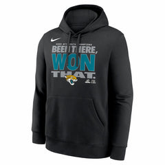 Jacksonville Jaguars 2025 AFC South Division Champions Locker Room Trophy Collection Hoodie Black - Nike