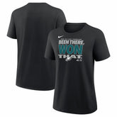 Philadelphia Eagles Women's 2025 NFC East Division Champions Locker Room Trophy Collection T-Shirt Black - Nike