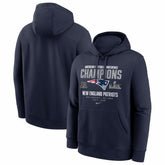 New England Patriots 2025 AFC Champions Team Nation Hoodie Navy - Nike