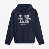 Seattle Seahawks Super Bowl LX Champions Sacrifice Hoodie College Navy - Nike