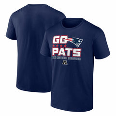 New England Patriots 2025 AFC Champions Hometown T-Shirt Navy - Fanatics