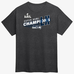 Seattle Seahawks Super Bowl LX Champions Best Teammates Roster T-Shirt Heather Charcoal - Fanatics