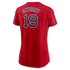 Roman Anthony Boston Red Sox Nike Women's Cooperstown Collection Fuse Name & Number T-Shirt for sale