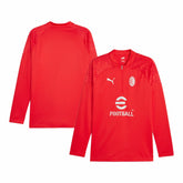 Puma AC Milan 2023/24 Quarter-Zip Training Top - Red