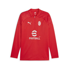 Puma AC Milan 2023/24 Quarter-Zip Training Top - Red