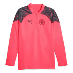 Puma Manchester City 2023/24 Quarter-Zip Training Top - Red