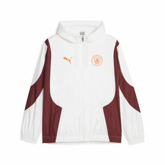 Puma Manchester City 2023/24 Pre-Match Anthem Full-Zip Hoodie Jacket - White