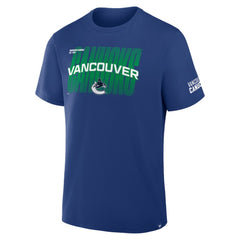Vancouver Canucks - Fanatics Team Vision Legacy T-Shirt Blue